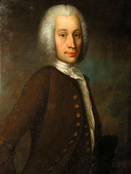 Olof Arenius Oil painting of Anders Celsius. Painting by Olof Arenius